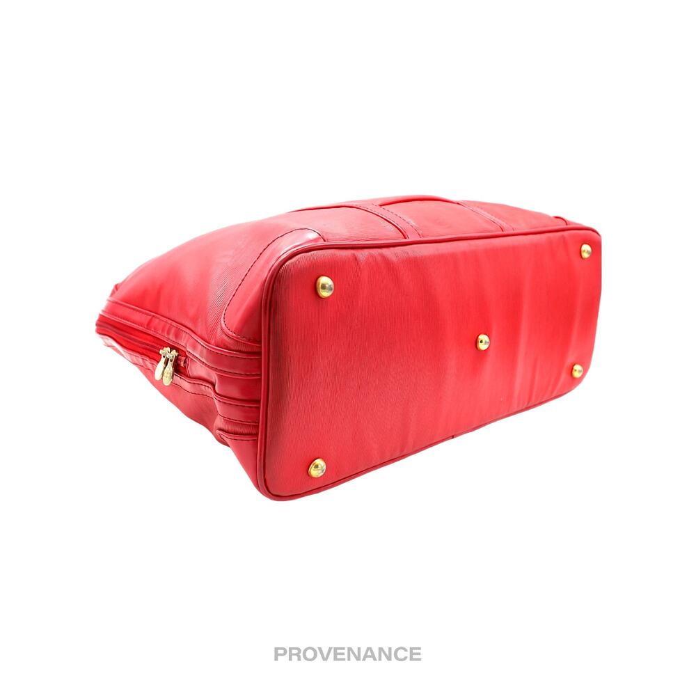 🔴 Balenciaga X Dunlop Clamshell Travel Bag - Red - Picture 5 of 11